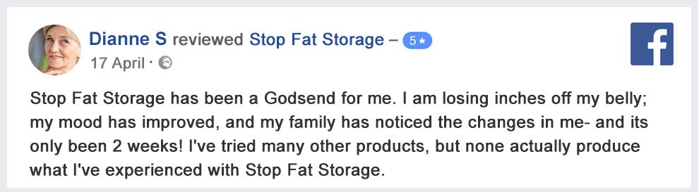 Stop Fat Storage Customer Reviews