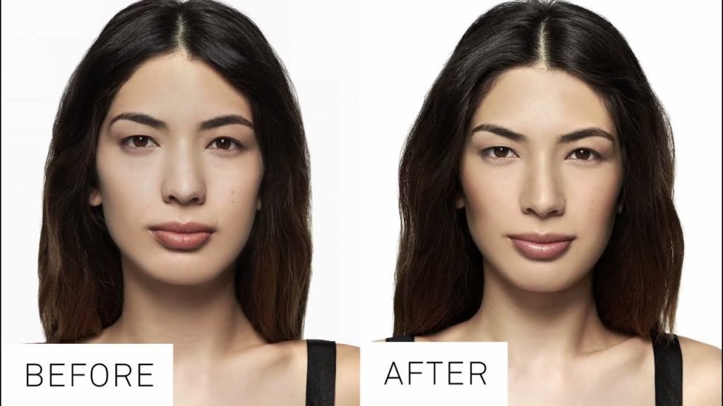 How to contour Oval Face Shape